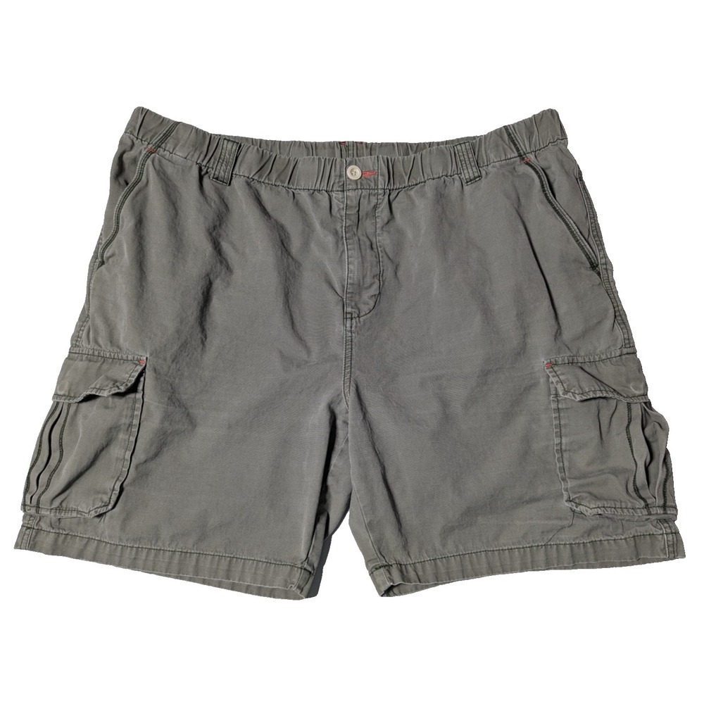 Tommy Bahama Relax‎ Green Salt Water Fade 8" Cargo Shorts -  Men 2XL